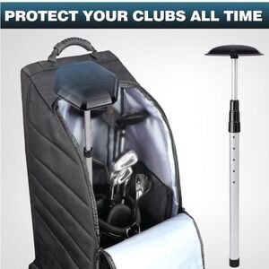 NEW Open Box Champkey PRO Golf Travel Bag Support System - Hexagon Anti-Impact